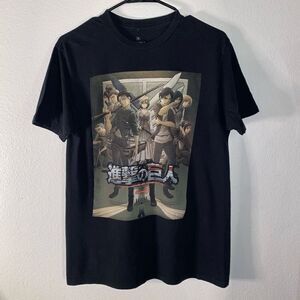 Hot Topic Attack On Titan Season 3 Double Sided Graphic T-Shirt